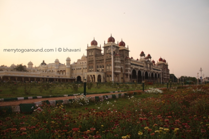 Oustide Mysore Palace